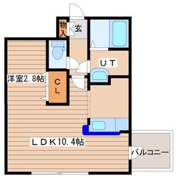 シャイニングドリーム山の手の物件間取画像